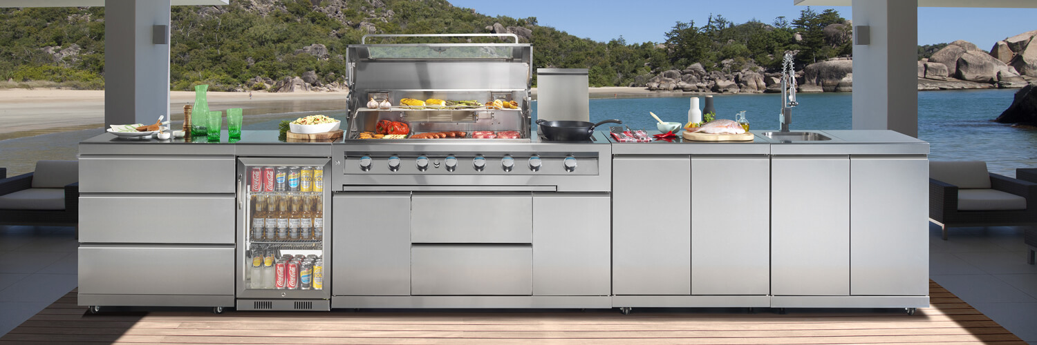 Outdoor Kitchens | Gasmate & Saber | Aber Living Outdoor NZ